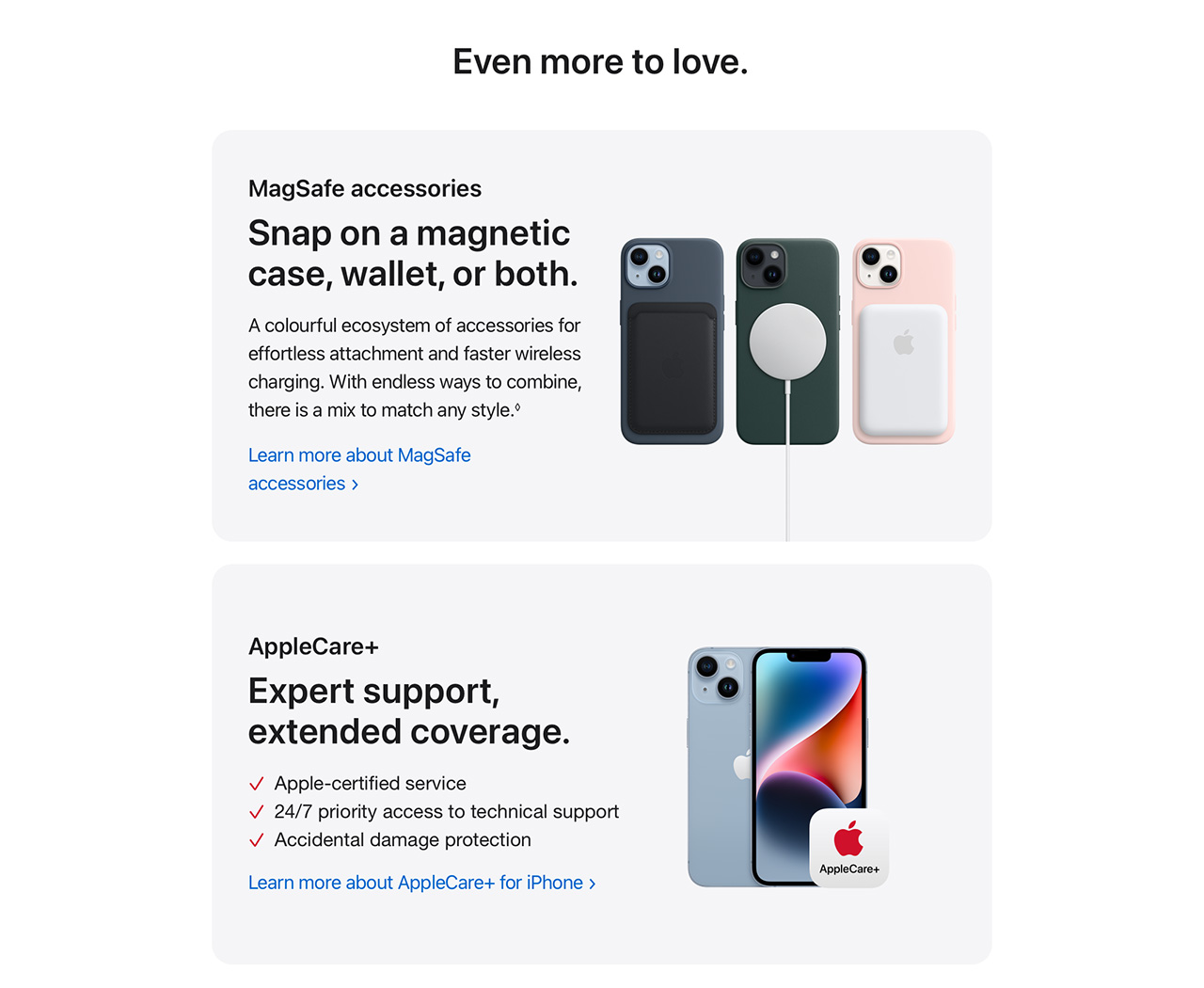 iPhone 14 & 14 Plus Features