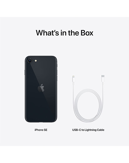 iPhone SE 3rd Gen Midnight