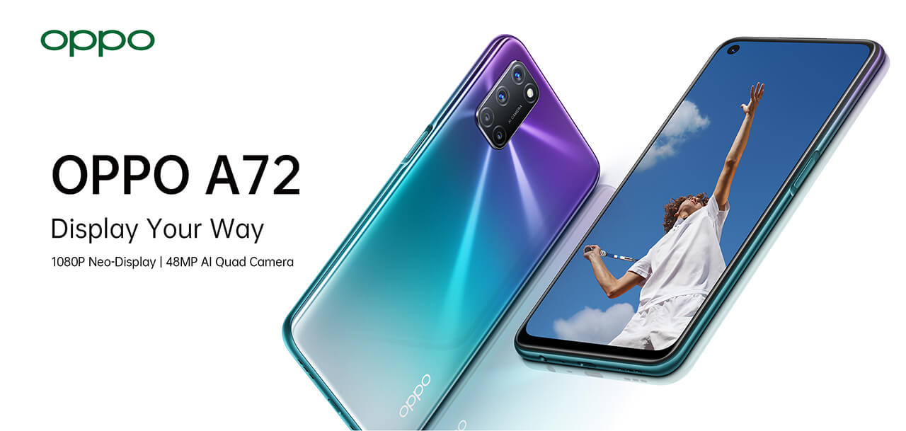 OPPO A72 features