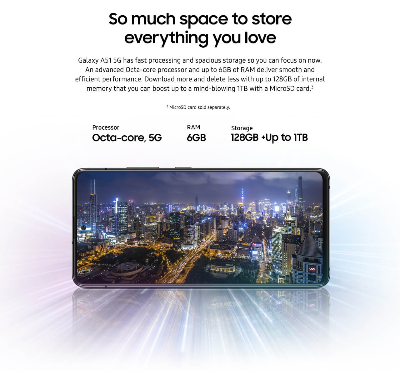 samsung galaxy a51 5g processor