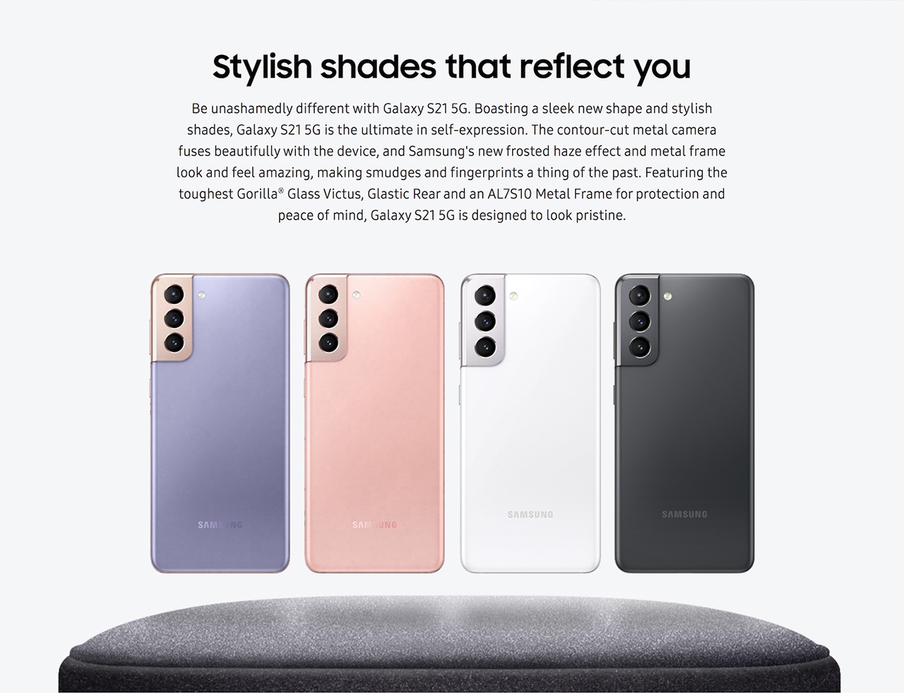 The Samsung Galaxy S21