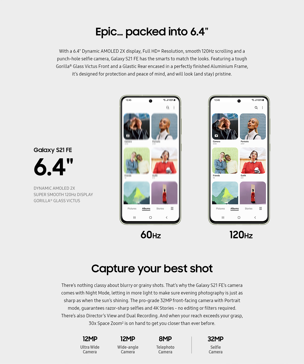 Samsung S21 FE 5G features