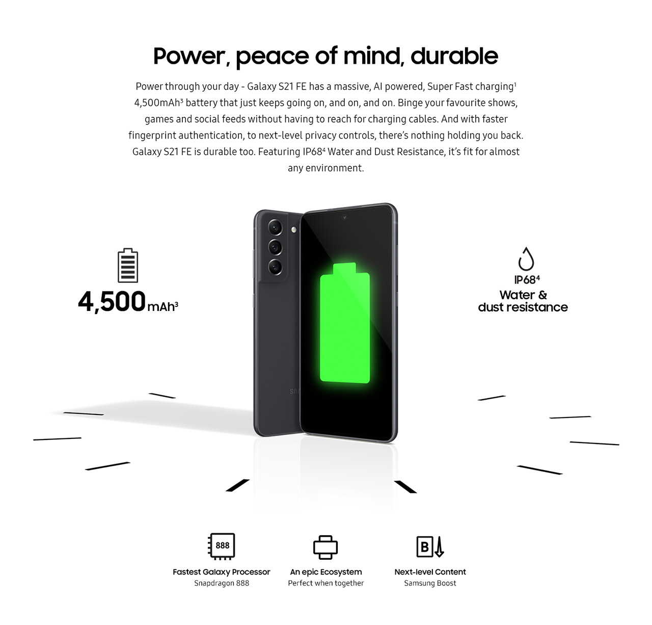 Samsung S21 FE 5G Features