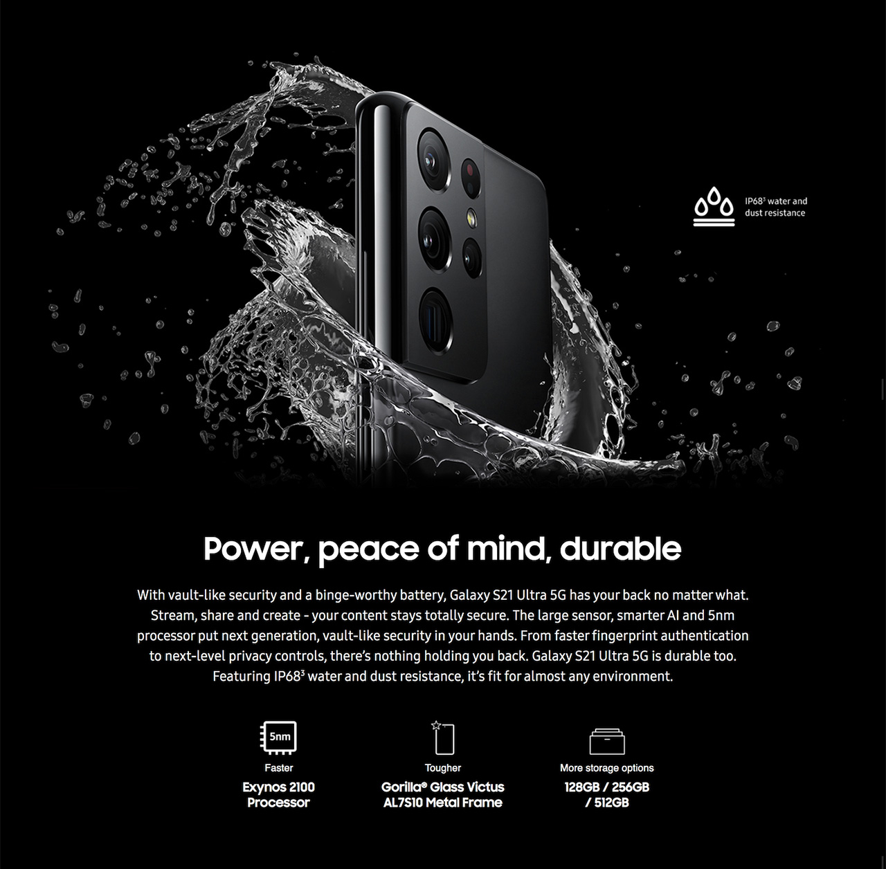 The Samsung Galaxy S21 Ultra