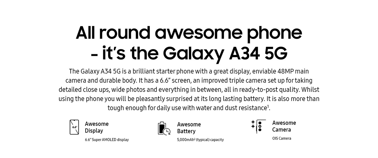 Samsung Galaxy A34 5G