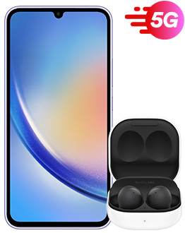 Samsung Galaxy A54 5G and Buds2