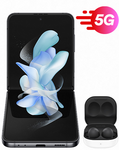 Samsung Z Flip4 and Buds 2