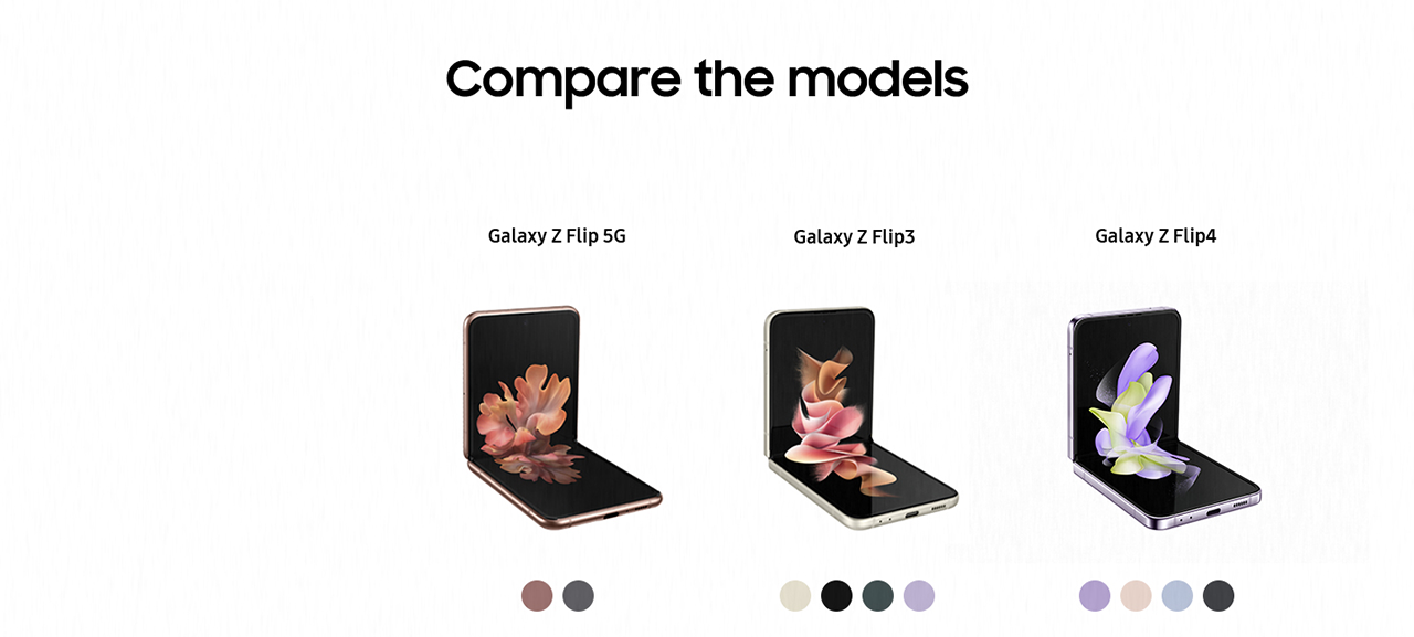 Galaxy Z Flip4 Product Information