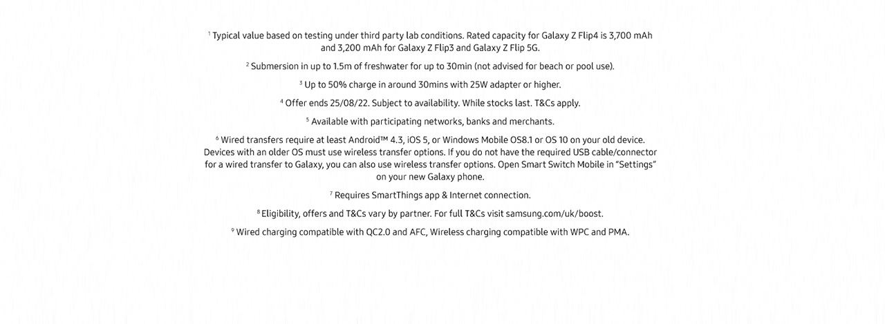 Galaxy Z Flip4 Product Information