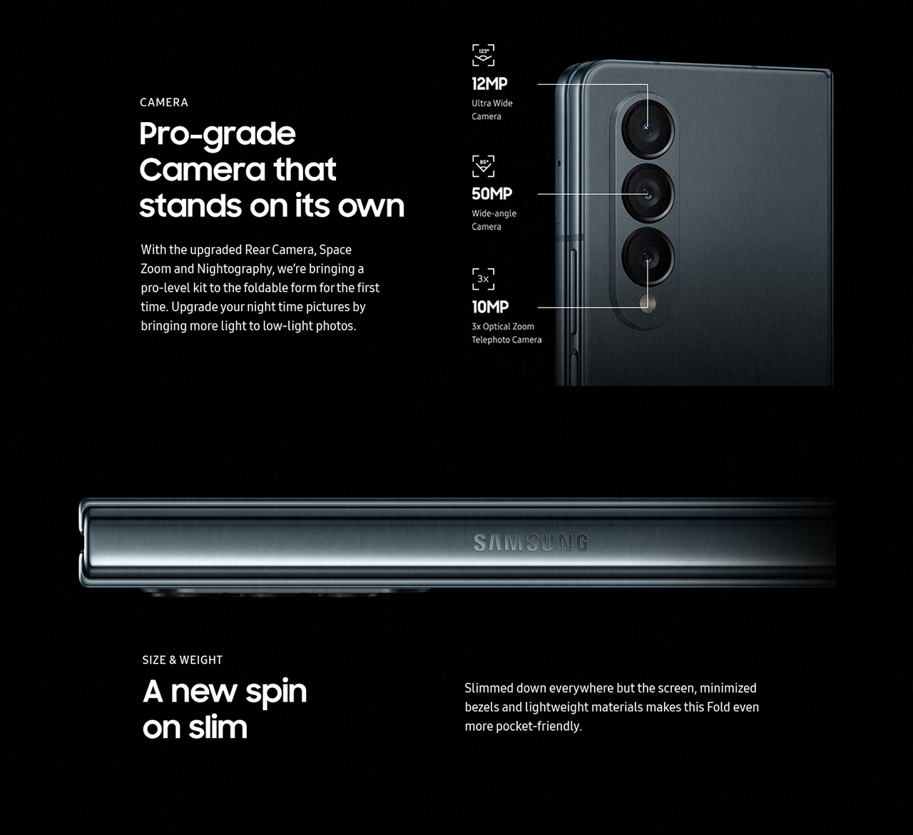 Samsung Galaxy Z Fold3 Product Information