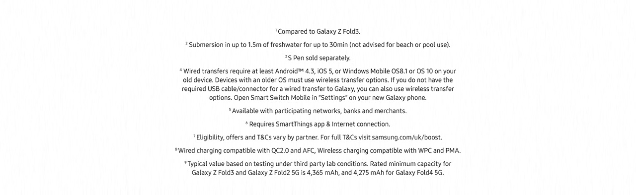 Samsung Galaxy Z Fold4 Product Information
