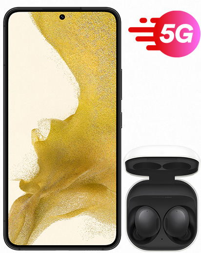 Samsung Galaxy S22 - 5G Phantom Black