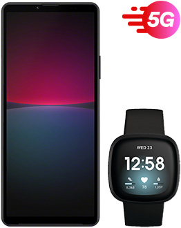 Sony Xperia 10 IV & Fitbit Versa 3