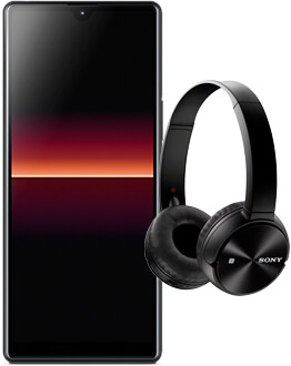 Sony Xperia l4 with Sony MDR-ZX330BT Wireless headphones