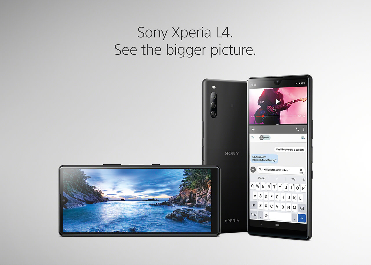 Sony Xperia L4 features