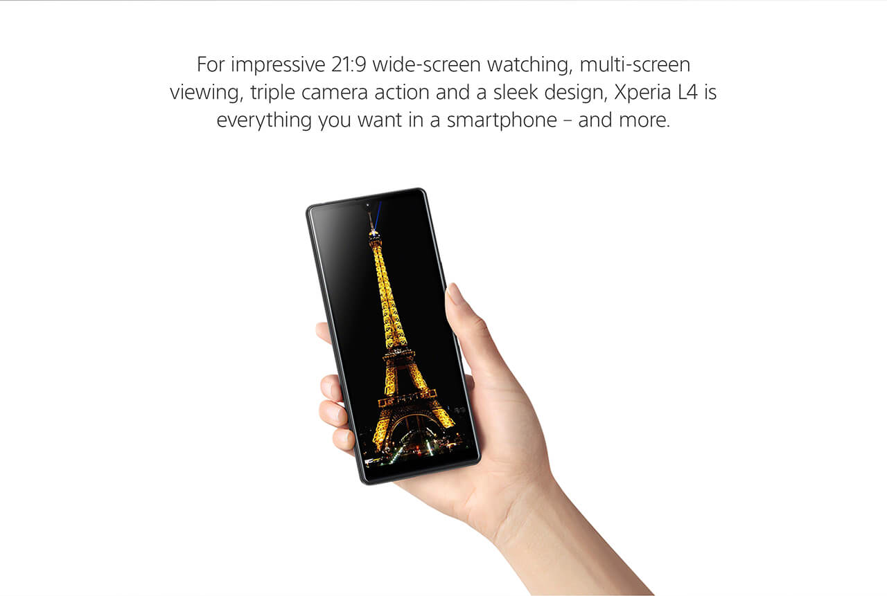 Sony Xperia L4 features