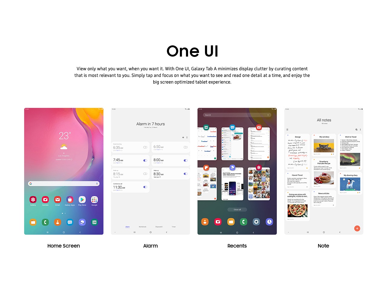 Samsung Galaxy Tab A 10"