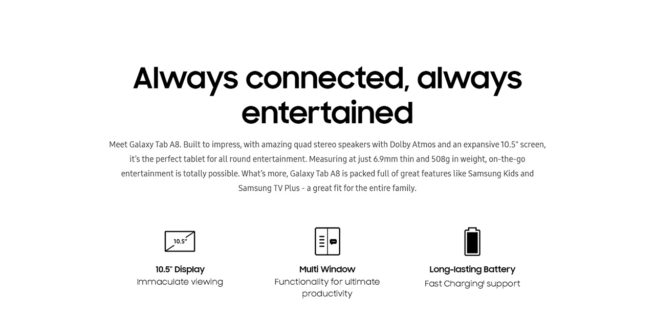 Samsung Galaxy Tab A7 10.4'' LTE
