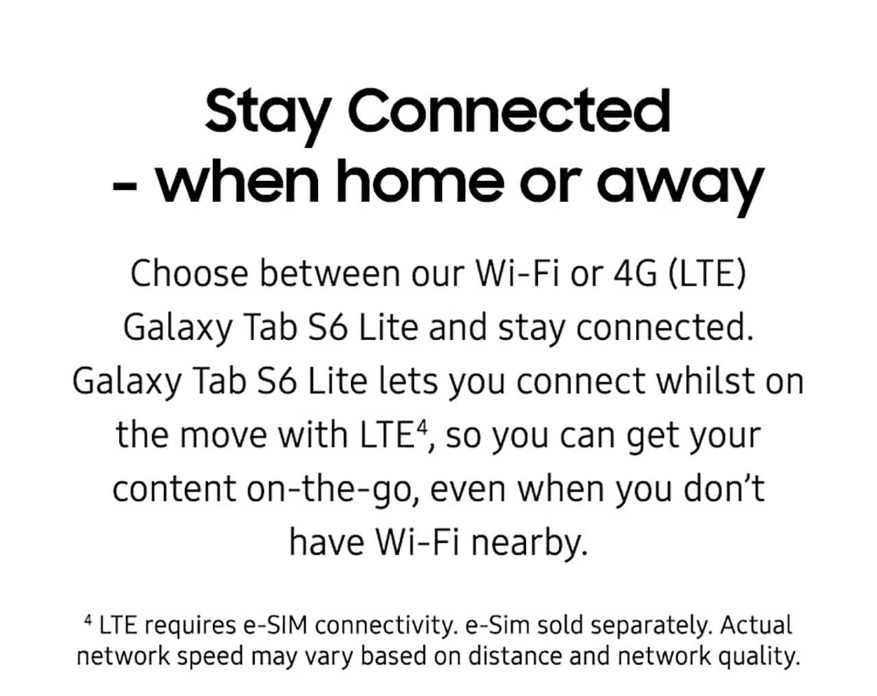 Samsung Galaxy Tab S6 Lite LTE