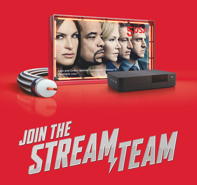 Virgin Media join the stream team