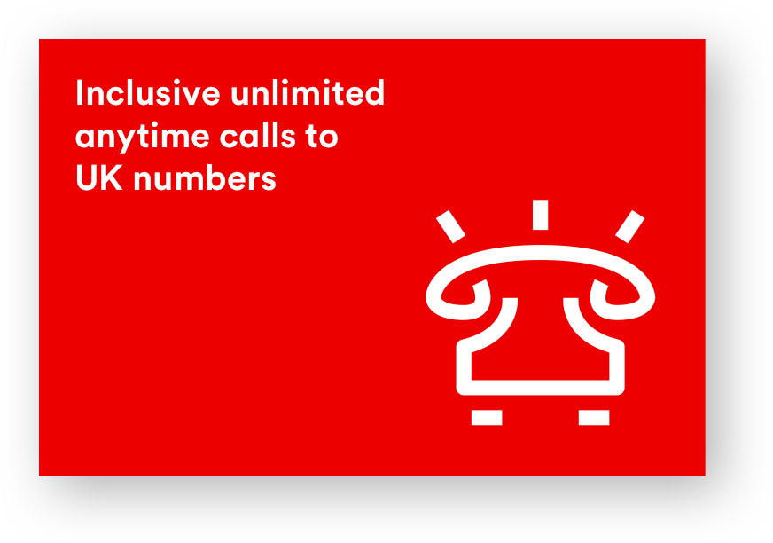 Inclusive unlimited anytime calls