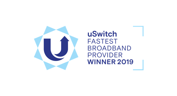 uSwitch Fastest Broadband Provider 2019