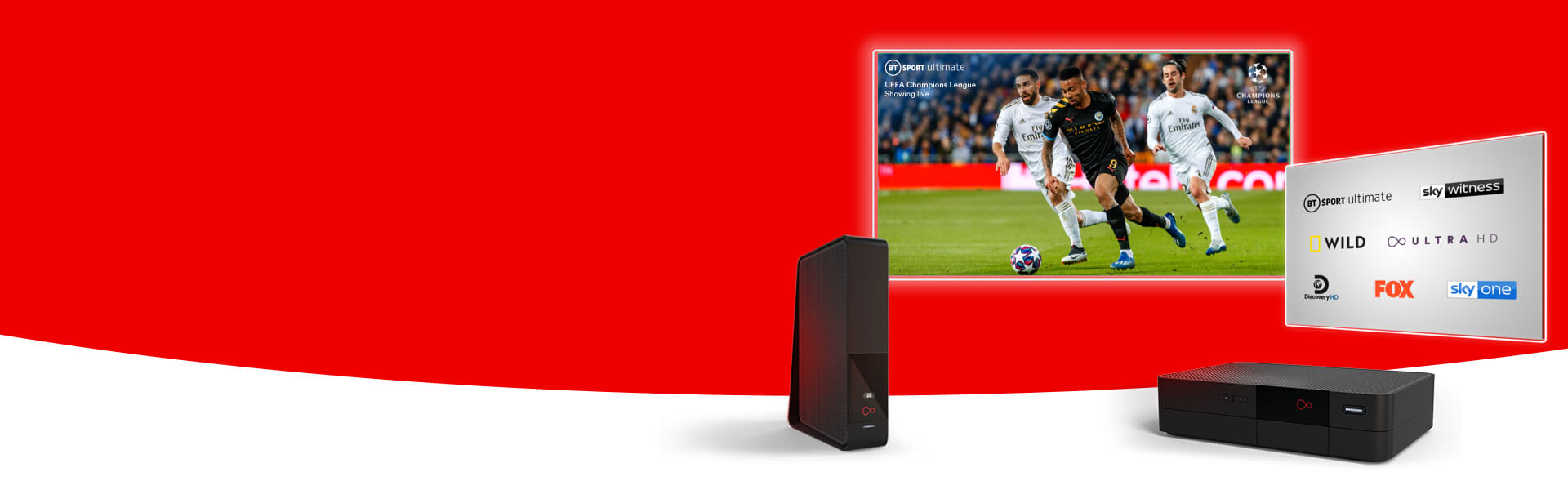 TV, broadband & phone bundles with Intelligent WiFi from Virgin Media