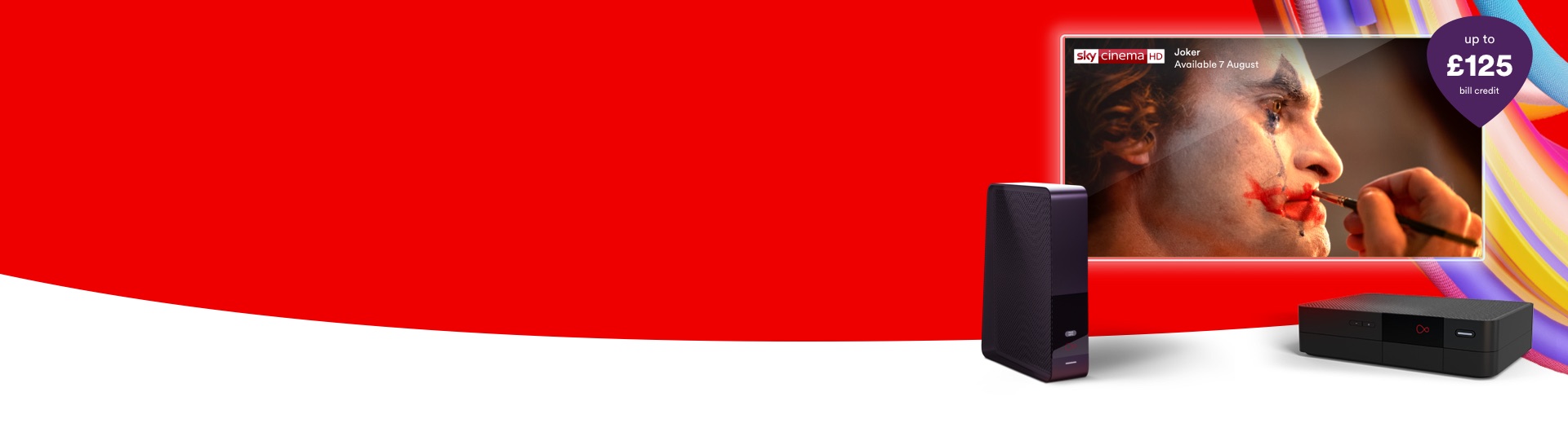 Get up to £100 bill credit on selected bundles