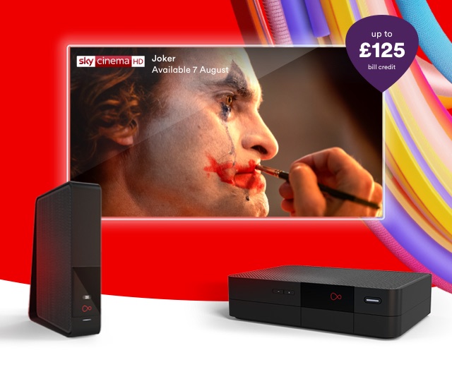 Get up to £100 bill credit on selected bundles