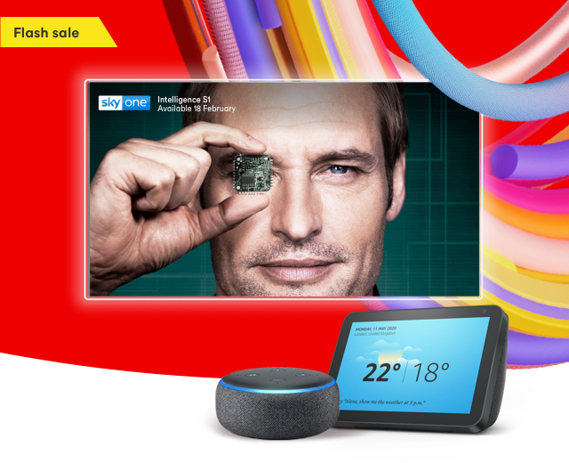 Get your hands on a free Amazon Echo device with all our bundles