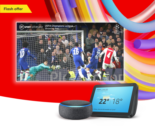 Get your hands on a free Amazon Echo Dot or Echo Show 8 with selected bundles until 26th Feb