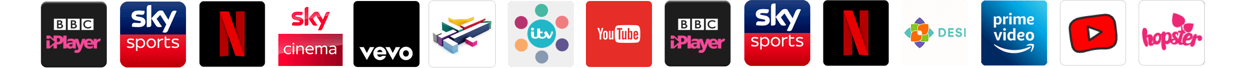 Virgin Media set top box and Virgin TV apps information