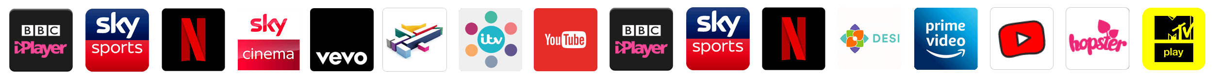 Virgin Media set top box and Virgin TV apps information