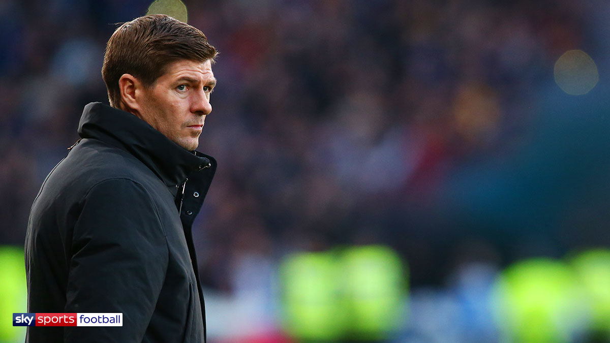 Steven Gerrard Rangers manager Scottish Premiership