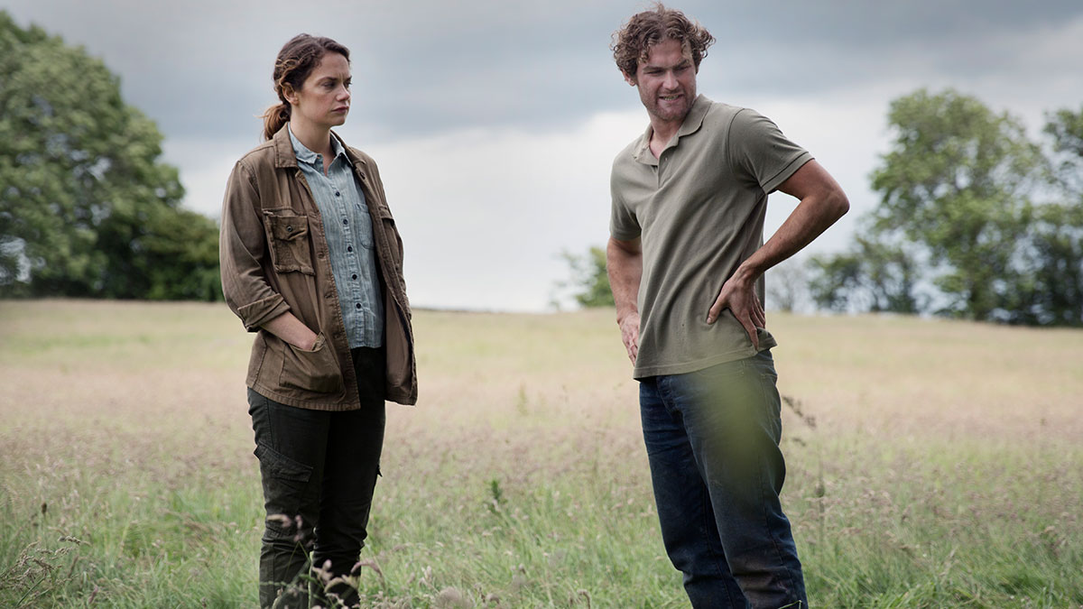 Ruth Wilson and Mark Stanley in Dark River