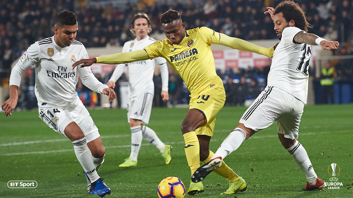 Samuel Chukwueze of Villarreal