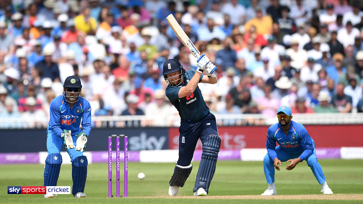 Cricketer Jonny Bairstow batting