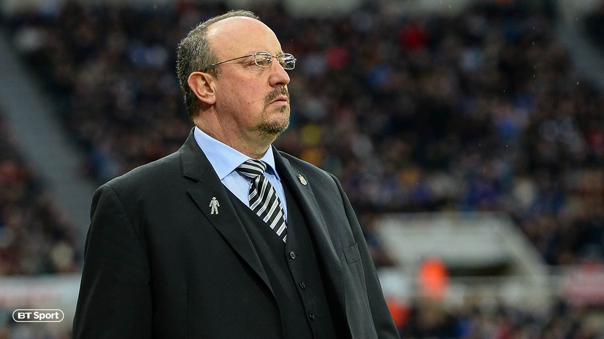 Newcastle United manager Rafa Benítez