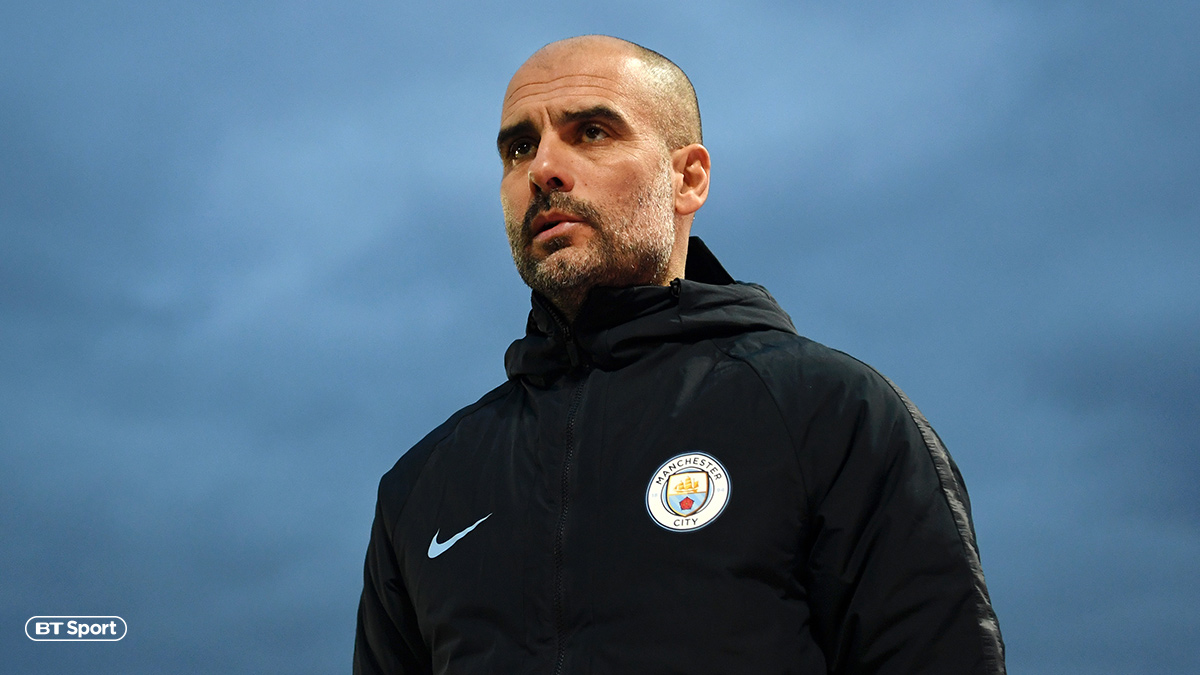 Manchester City manager Pep Guardiola