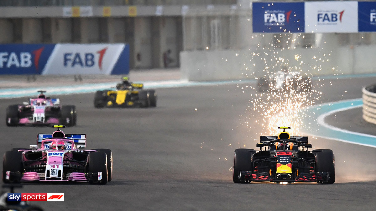 Sparks fly on the F1 circuit