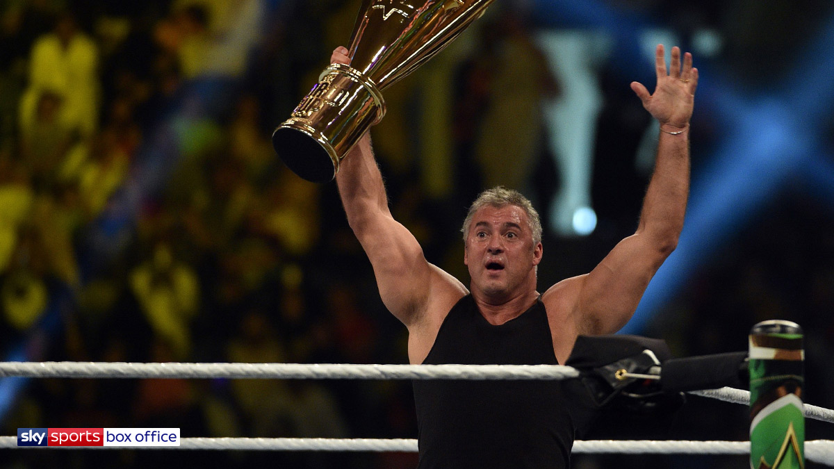 WWE wrestler Shane McMahon
