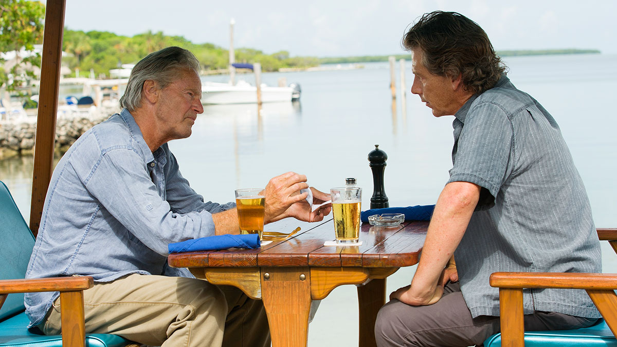 Bloodline stars Sam Shepard and Ben Mendelsohn