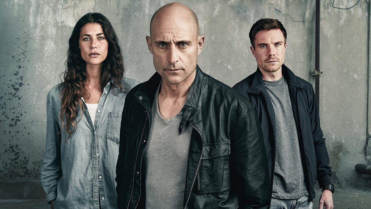 Deep State stars Karima Adebibe, Mark Strong and Joe Dempsie