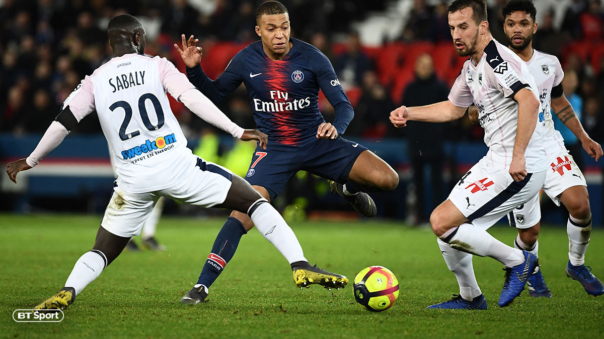 Kylian Mbappé of Paris Saint-Germain