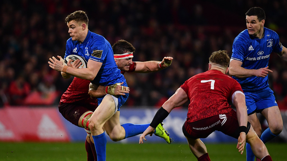 Leinster playing in the Guinness Pro14 Championship