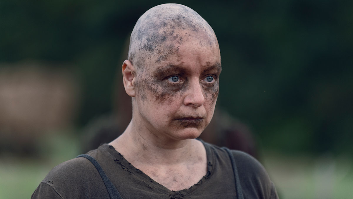 Samantha Morton as Alpha in season 9 of The Walking Dead