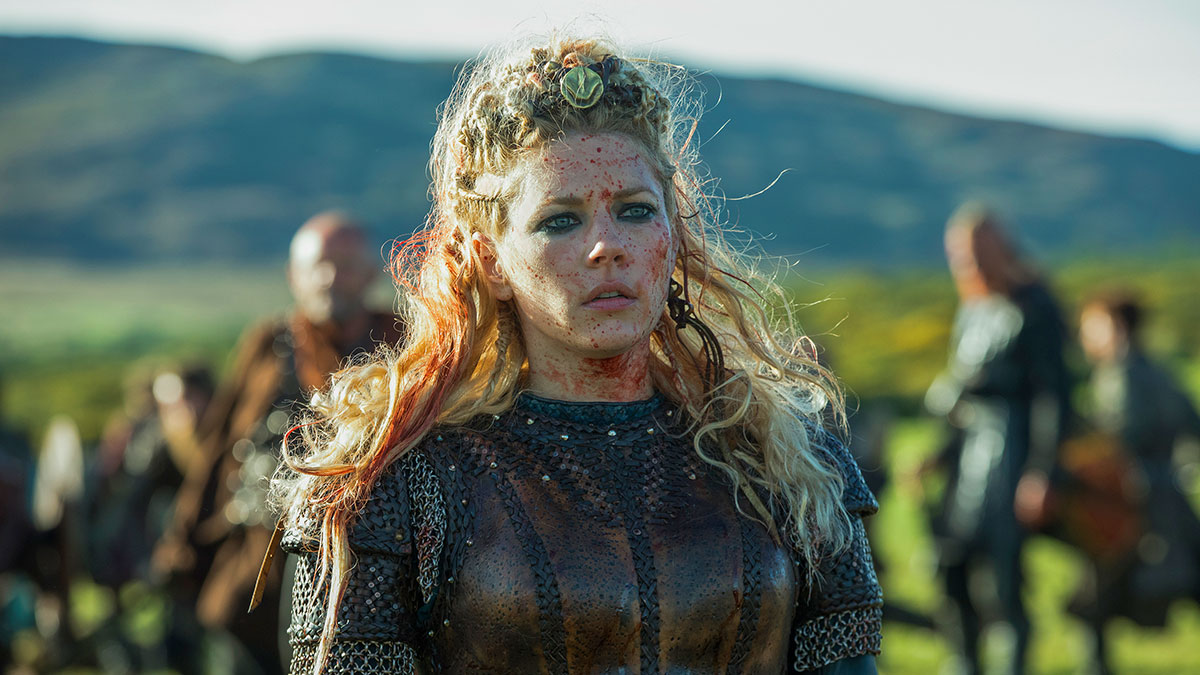 Katheryn Winnick as Queen Lagertha in Vikings season 5