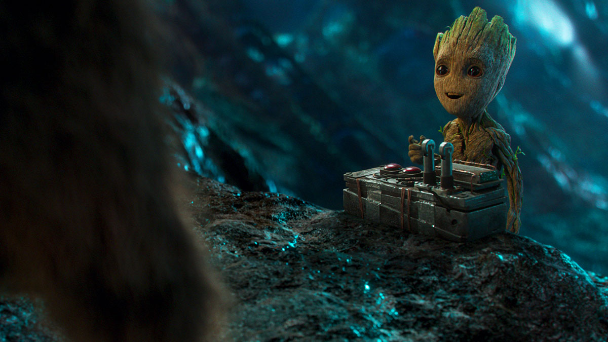 Baby Groot in Guardians Of The Galaxy Vol.2