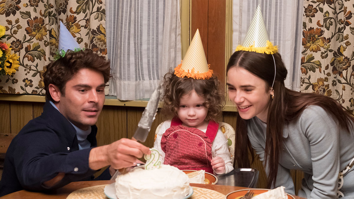 Zac Efron and Lily Collins in Extremely Wicked, Shockingly Evil And Vile on Sky Cinema