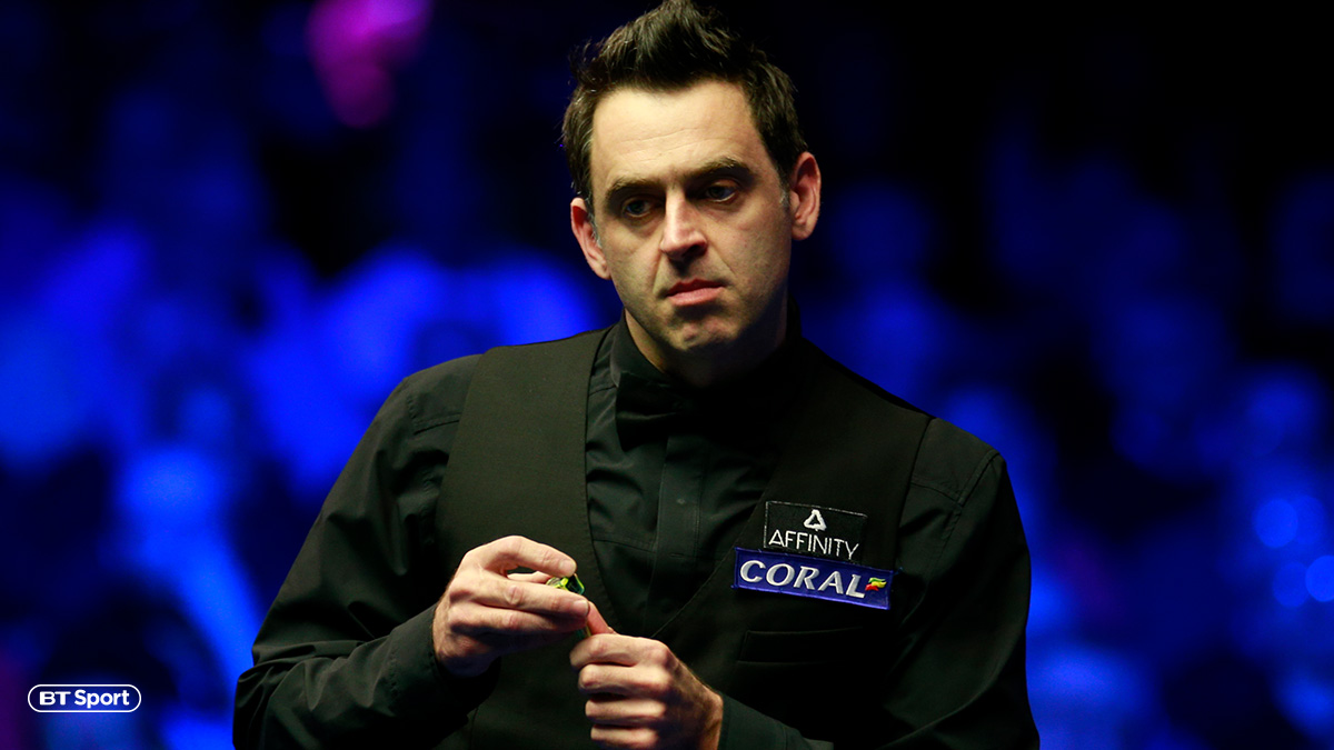 Snooker legend Ronnie O’Sullivan